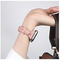 thumbnail image 5 of ALMNVO Leather Band Compatible Apple Watch Bands 40mm 44mm 38mm 42mm 41mm 45mm Women, Slim Genuine Leather iWatch Bands Replacement for Apple Watch Series 7 45 mm & Series 6 5 4 3 2 1, 5 of 9