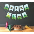 thumbnail image 2 of Inkdotpot Ready To HangI Am SixBirthdayBaby BoyBuntingPennant Banner DinausourBirthday Party DecorationsFlag Banner, 2 of 4
