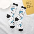 thumbnail image 4 of Goofa Scarf Bear Pattern Children's Crew Socks, Kids' Daily Wear and Sports Socks, Breathable Socks, Sports Socks, Moisture-Wicking Socks for Children, 4 of 6