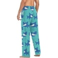 thumbnail image 5 of GZHJMY Shark Pajama Pants for Men, Lounge Pants Lightweight Men Pajama Bottoms with Drawstring Pockets, Christmas New Year Birthday Gifts, X-Large, 5 of 6