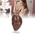 thumbnail image 1 of 5D Silicone Makeup Practice Face,  Skin Texture Mannequin Board with Detachable Eyes for Full Face Cosmetics Training, 1 of 7