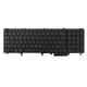 thumbnail image 2 of Teclado integrado para ordenador portátil, reemplazo con cable, accesorios para teclado de portátil, reemplazo de retroiluminación para DELL Latitude E6520 E6530 Inevent EL005879-00B, 2 of 6
