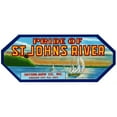 thumbnail image 2 of Anonymous 18x10 Gold Ornate Wood Frame and Double Matted Museum Art Print Titled - Pride of St. Johns River Brand Produce Label (1930-1950), 2 of 4