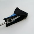thumbnail image 3 of Almencla Mesh Blade Golf Club Putter Head Cover Headcover with Zipper Close Blue, 3 of 8