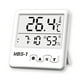 thumbnail image 1 of LCD DIGITAL INTERIOR PARED COLGAR TEMPERATURA HUMEDER METER HOME OFICINA DE OFICINA HOTELICIO TERMÓMETRO HYGRÓMÉTICO Suministros para el hogar sin retroiluminado Jumpingount HA010478-01B, 1 of 6