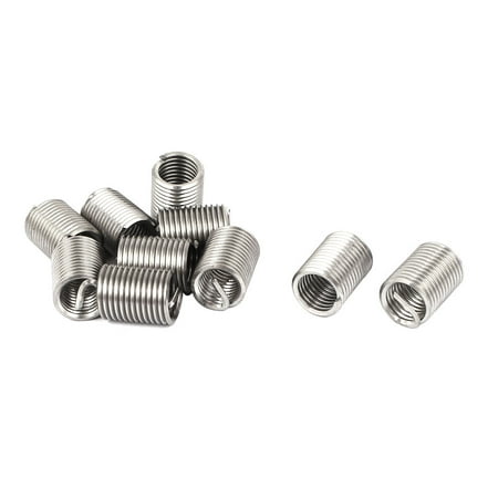 

M8x1.25x3D Helicoil Type Free Running Wire Thread Repair Insert 10pcs
