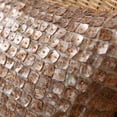 thumbnail image 2 of Quality Home Mother of Pearl Band Faux Silk Decorative Pillow Cover Only - 18" x 18". 2PCS, 2 of 3