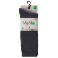 thumbnail image 7 of MeMoi Boys' 3 Pair Pack Flat Crew Socks - Boys - Male, 7-8, Black, 7 of 7