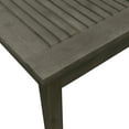 thumbnail image 4 of Vifah Renaissance Outdoor 5-piece Wood Patio Stacking Table Dining Set, 4 of 5