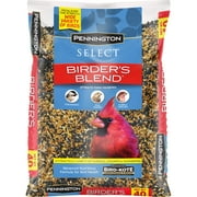 Pennington Recipe SelectsBirder's Blend, Wild Bird Seed and Feed, 40 lb. Bag, 1 Pack, Dry