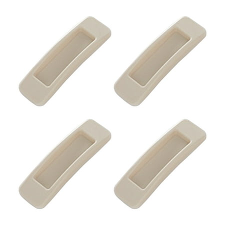 

Yoone 4Pcs/Set Cabinet Puller Helper Auxiliary Self Adhesive Plastic Opening Stick-on Punch-free Cabinet Handle for Sliding Door Window