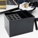 thumbnail image 3 of Salon Organizer Hair Brush Holder Brush Combs Hair Cutting Tool Case Salon Shear Holder For Hotel Dorm Room Pet Shop Bathroom, 3 of 5