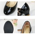 thumbnail image 5 of MEZZALL Girls High Heeled Shoes Princess Shoes Primary School Students Single Shoes Children Leather Shoes Dress Shoes Solid Color Leisure Child Footwear, 5 of 8