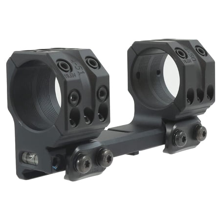 Spuhr Steel Side Clamp Pick Scope Mount 35mm Tube 38mm Height 6MIL/20MOA Tilt 10-Degree Wedge for Precision Shooting (SP-5602M)