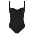 thumbnail image 4 of Hilor Women's One Piece Swimsuits Front Twist Bathing Suits Tummy Control Swimwear Monokini, 4 of 7