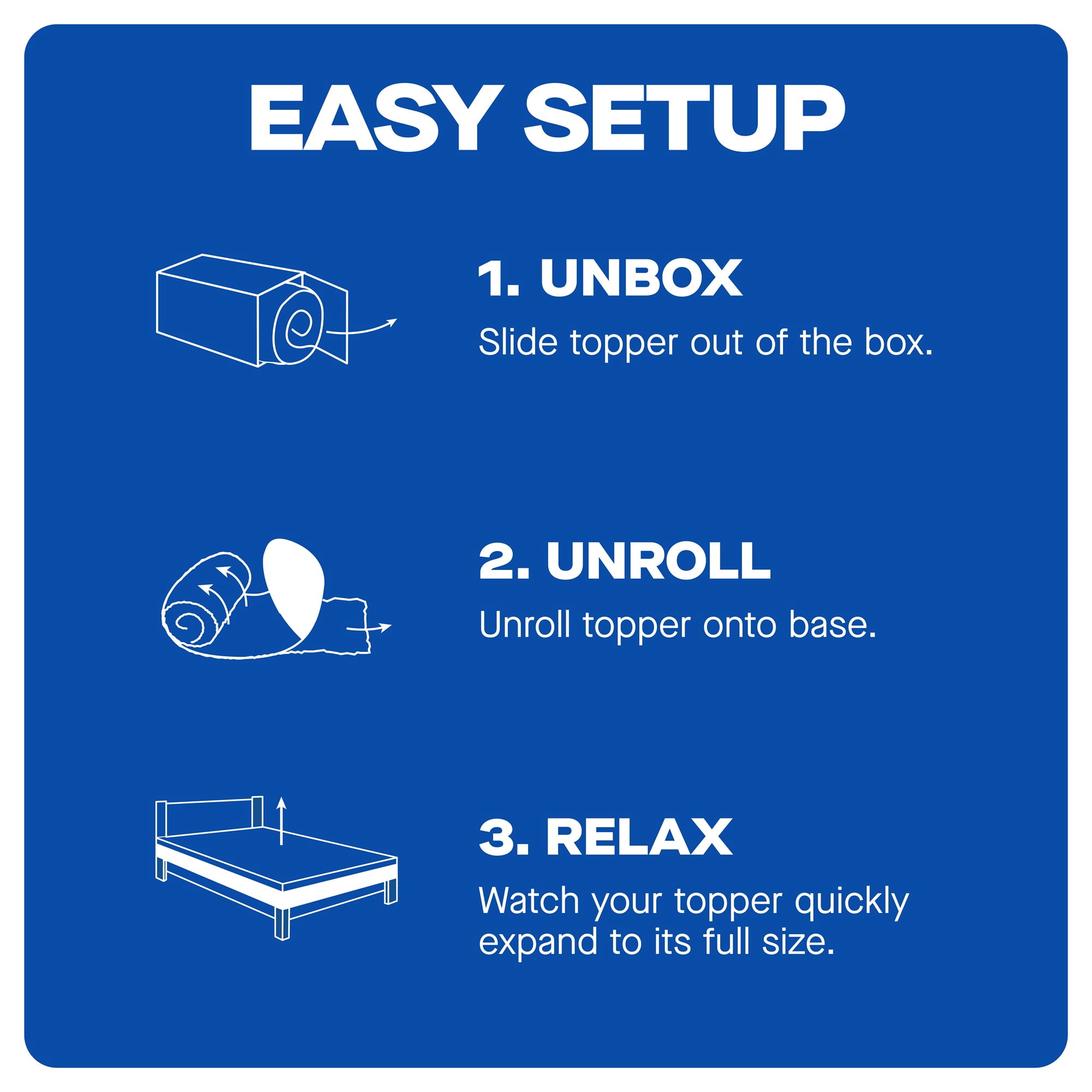 Sealy Essentials 2" Gel-Memory Foam Mattress Topper, Full, Adult
