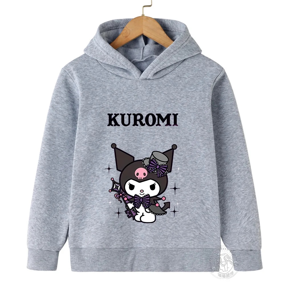 Hello Kitty Kuromi cartoon boys and girls 3-14 years old kawaii street ...