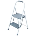 thumbnail image 2 of Rubbermaid 2-Step Steel Step Stool, Lightweight Design, 225 lb Capacity, 2 of 10