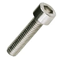Socket Head Cap Screws | Stainless Steel 316 | Thread Diameter: M4-0.70 x Length: 50mm (Carton Size: 100) Coarse Thread | Fully Threaded