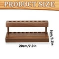 thumbnail image 3 of Gnwei Colored Pencil Holder for Desk, Wooden Crayon Organizer Storage Box, 9-Compartment Wooden Crayon Organizer, Pen and Marker Holder for Classroom, Office, 3 of 4