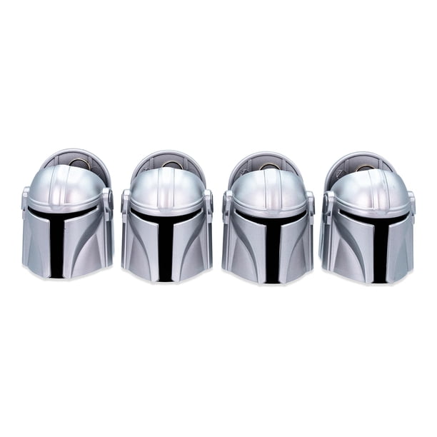 Juego de 4 cascos Chip Clips Star Wars The Mandalorian