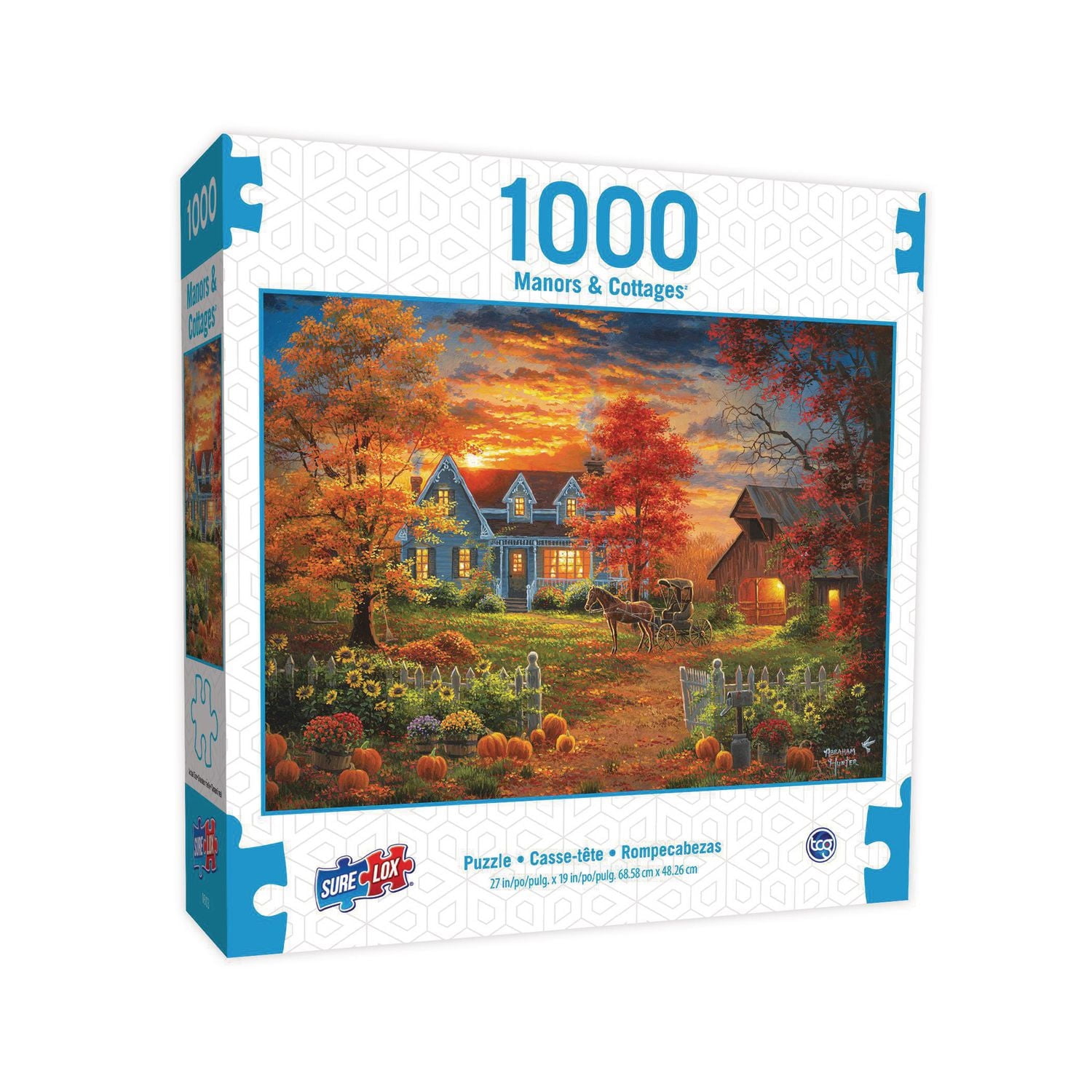 1000 PCS Manors & Cottages - Autumn Nights