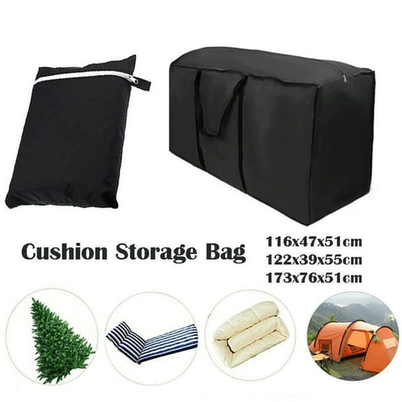 Duety Outdoor Heavy Duty Rattan Furniture Cushions Waterproof Cover Garden Storage Bag