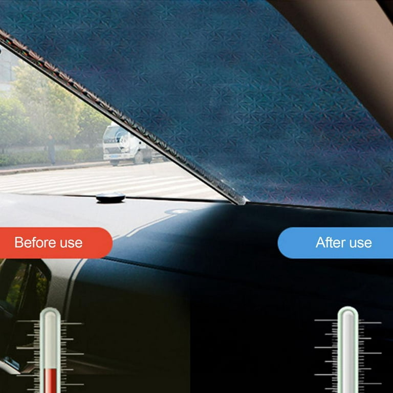 Auto Roller Blind Sunshade, Upgraded Roller Shade for Cars