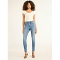 thumbnail image 2 of Sofia Jeans by Sofia Vergara Women's Sofia Mid Rise Ankle Raw Hem Jeans, Sizes 0-20, 2 of 4