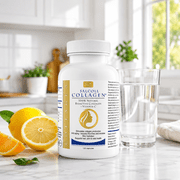 Salcoll Collagen + Vitamin C Skin Capsules for Hair, Skin & Nails Support, 120 Capsules