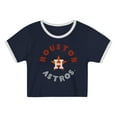 thumbnail image 2 of Toddler  Navy Houston Astros Double Run T-Shirt & Shorts Set, 2 of 5