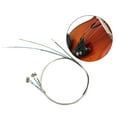 thumbnail image 6 of FELTECHELECTR Multi Colored Steel Core Nickel Plated Ball End Stainless Steel Wire Violin String 1 Violin Use, 6 of 8