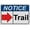Warning Sign 4, variant on Weatherproof Horizontal ANSI Enter Sign (Trailer secured Safe to enter) 8 in" x 12 in" UV Resistant Indoor Outdoor Workplace Insdustrial Caution Danger Warning SIgn