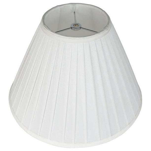 Urbanest Empire Side Pleat Lamp Shade, 8x16x11", Off White Walmart