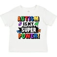 thumbnail image 3 of Inktastic Autism is My Super Power with Puzzle Pieces Boys or Girls Toddler T-Shirt, 3 of 5