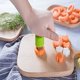thumbnail image 4 of Juego de cortadores de verduras y flores BRI Acero inoxidable verde 9 piezas, 4 of 5