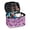 Bat Pattern, variant on Portable Make Up Case Organizer for Travel Office, Strawberry Pattern Polyester Lightweight Makeup Organizer Case for Ladies