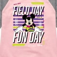 thumbnail image 3 of Disney - Field Day Fun Day - Toddler And Youth Girls Raglan Graphic T-Shirt, 3 of 5