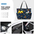 thumbnail image 3 of Daiia Sea Turtles Swimming Beach Travel Bag - Water-Resistant Beach Bag, Lightweight Tote with 7 Pockets for Women and Men - Gym,Pool,Camping,Reusable Grocery Bag, 3 of 7