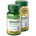 thumbnail image 1 of Suplemento Nature's Bounty de melatonina, cápsulas de 10 mg, 60 unidades, 1 of 5