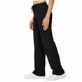 thumbnail image 4 of ZSQDM Women Cargo Pants Black Cool Silk Cotton A Casual Pants M, 4 of 8