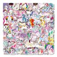 thumbnail image 1 of Paquete de 120 pegatinas de vinilo de unicornio para niños, pegatinas para botella de agua, portátil, álbum de recortes, teléfono, monopatín, regalos de unicornio impermeables para niñas, adolescente JAMW Sencillez, 1 of 5