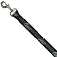 thumbnail image 2 of GM General Motors Pet Leash, Dog Leash, 1969 Camaro By Chevrolet Emblem Stripe Black Gray Silver, 6 Feet Long 1.0 Inch Wide, 2 of 4