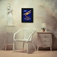 thumbnail image 3 of Retrotravel 12x14 Black Modern Wood Framed Wall Art Titled - 1908 First Air Guard Flight, 3 of 6