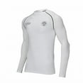 thumbnail image 2 of Men's Athletic Long Sleeve Compression Shirt Performance Base Layer Top for Fitness Training and Gym Workouts, 2 of 3