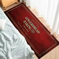 thumbnail image 4 of Kitchen Rugs and Mats Set of 2 Christmas Gingerbread Baking on Vintage Red Wood Plank Kitchen Sink Mat,Non-Slip Area Runner Rug,Washable Floor Mat for Home Dining Room Office 18"x30"+18"x48", 4 of 6