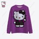thumbnail image 1 of Sudadera con estampado de Hello Kitty para mujer, ropa holgada de gran tamaño, sudaderas con capucha con estampado de dibujos animados, abrigo de otoño, 1 of 4