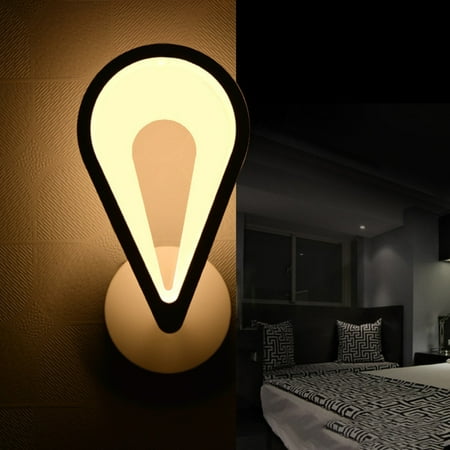 

WindC Drop Flower Butterfly Bedroom LED Wall Lamp Living Room Aisle Decorative Light