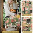thumbnail image 5 of Pioneer Flower Floral Print Pattern Round Tablecloth 60 X 60 Inch, Wrinkle Resistant Wipeable Table Cloth for Kitchen Dining Picnic Patio Party, 5 of 6
