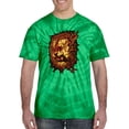 thumbnail image 2 of Wild Bobby, Fire Lion Face, Animal Lover, Tie-Dye Tees, Spiral Kelly, Small, 2 of 3